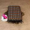 Kora Silk Cotton Saree – 1000 Butta in Checks with Double Colour Border