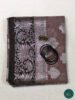 Semi Tussar Silk Saree in Soft Brown with Silver Zari and Coffee Brown Border