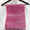 Bhagalpuri Cotton Tissue Saree in Pink Color with Thread Work
