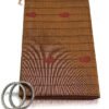 Cotton Handloom Saree in Brown with Thread Work