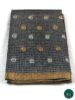 Semi Tussar Saree in Grey Colour with Zari and Golden Border