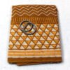 Mulmul Cotton Saree in Turmeric Yellow Colour