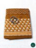 Mulmul Cotton Saree in Turmeric Yellow Colour