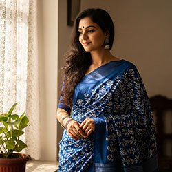 mulmul-saree